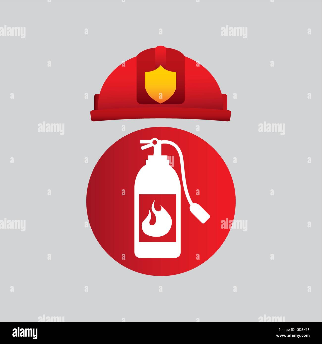 firefighter job icon Stock Vector Image & Art - Alamy