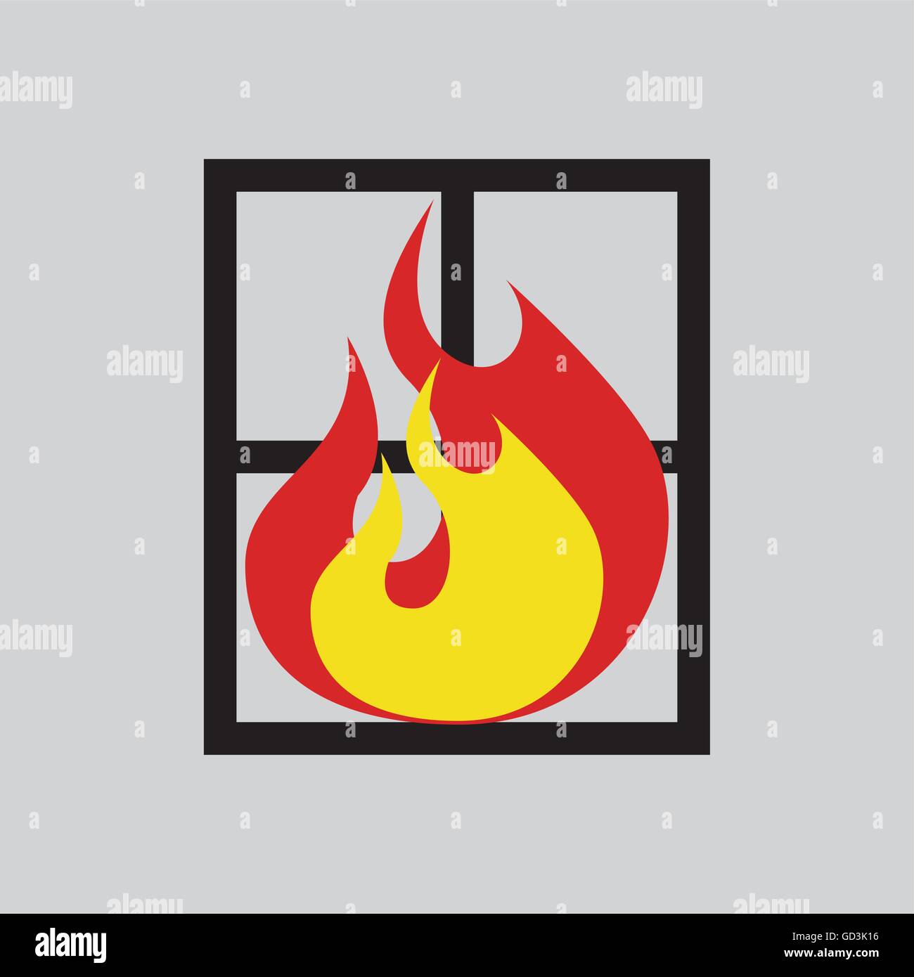 firefighter job icon Stock Vector Image & Art - Alamy