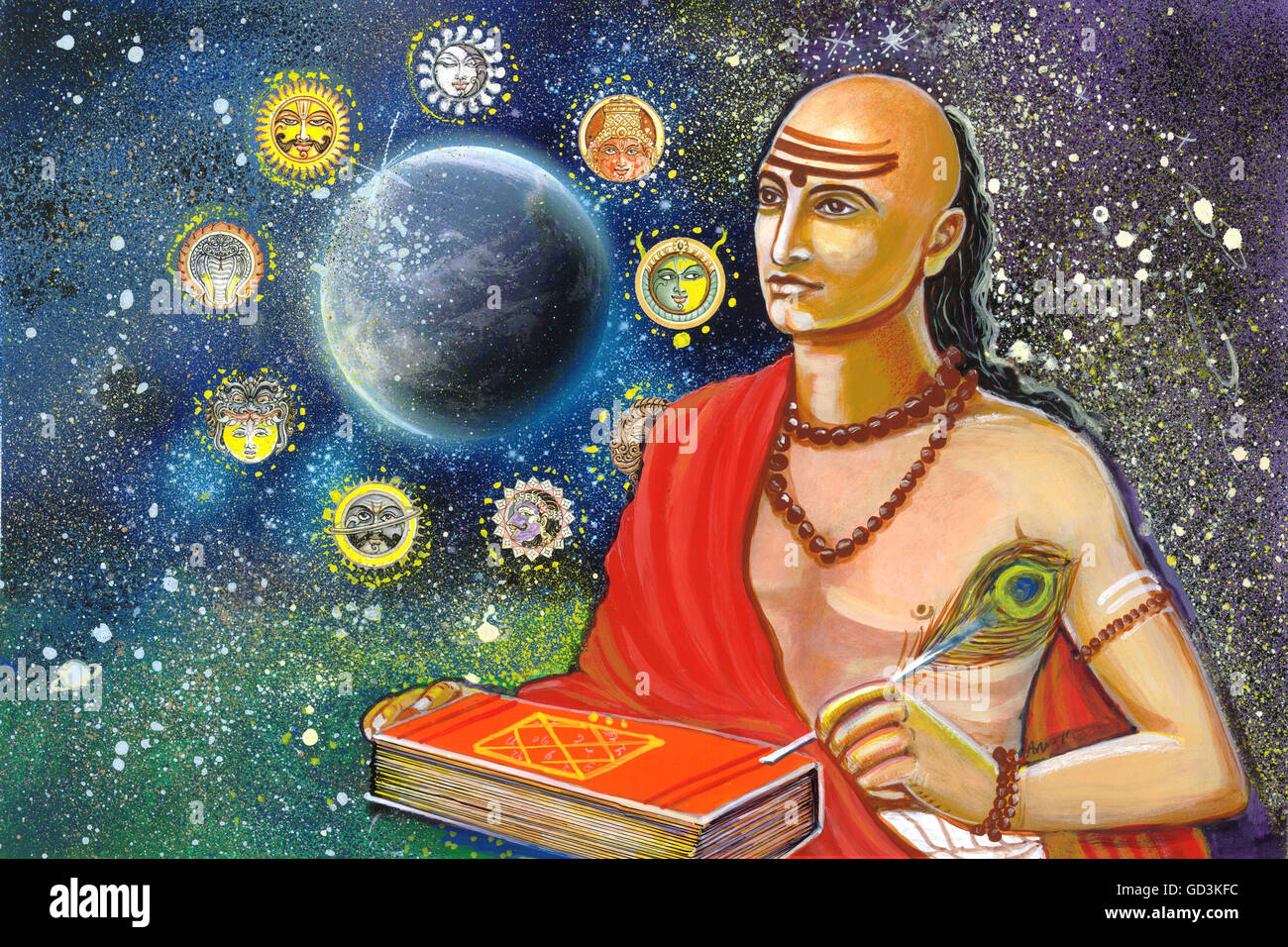 Indian astrologer hi-res stock photography and images - Alamy