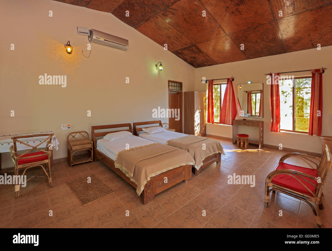 Bastar jungle resort, jagdalpur, chhattisgarh, india, asia Stock Photo