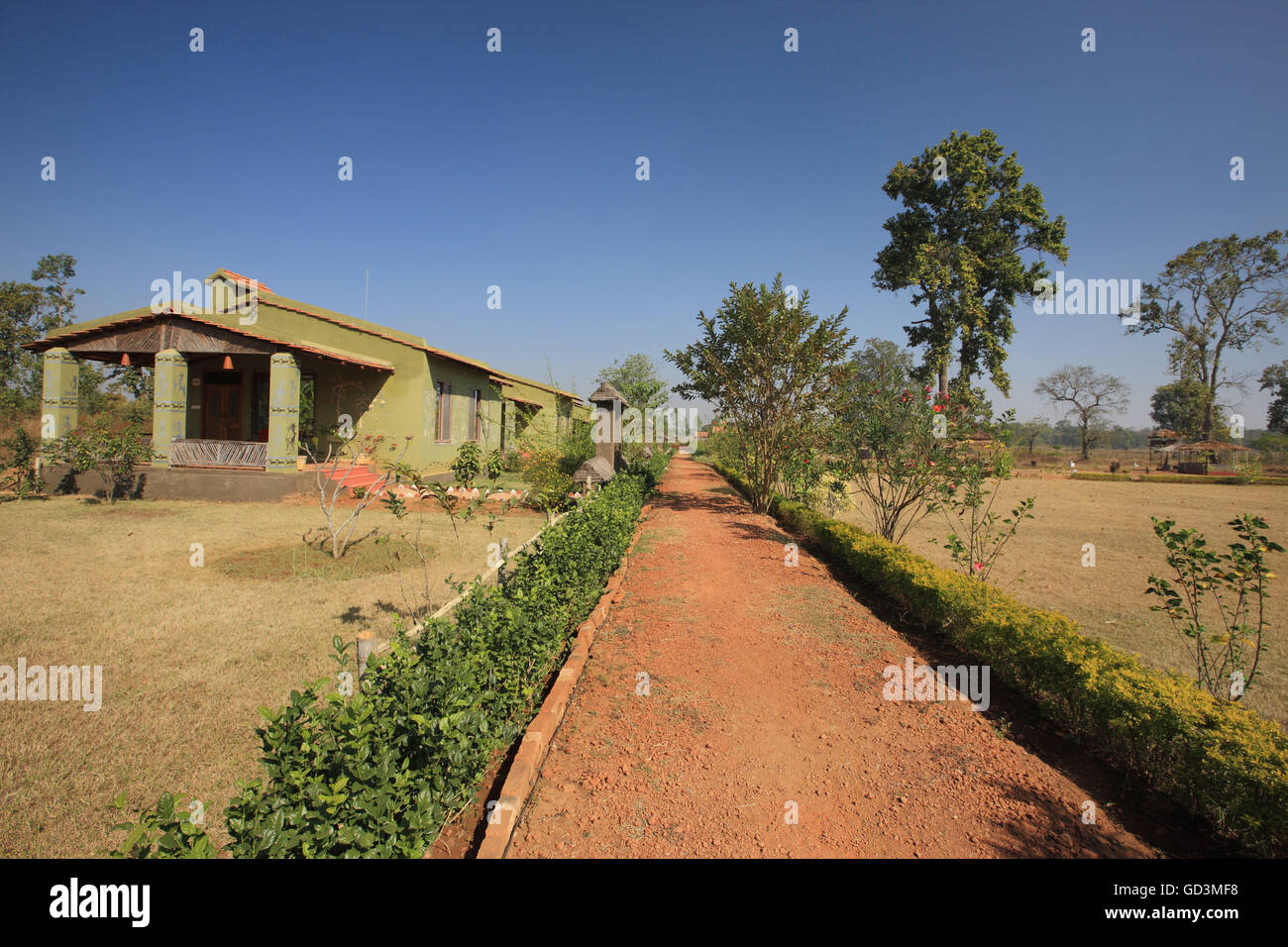 Bastar jungle resort, jagdalpur, chhattisgarh, india, asia Stock Photo