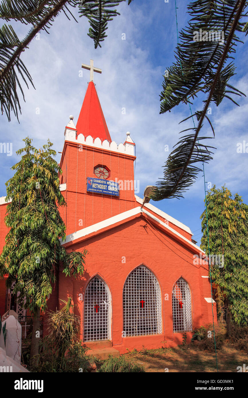 Chandiya memorial methodist church, jagdalpur, bastar, chhattisgarh