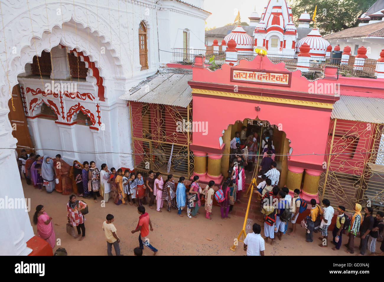 Danteshwari temple, jagdalpur, chhattisgarh, india, asia Stock Photo