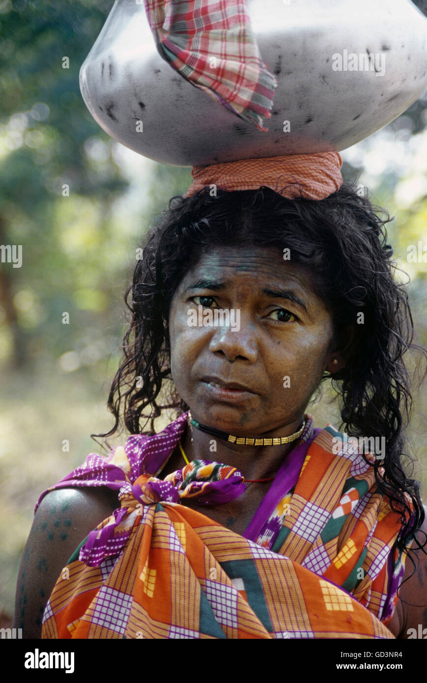 Tribe of Bastar Stock Photo Alamy