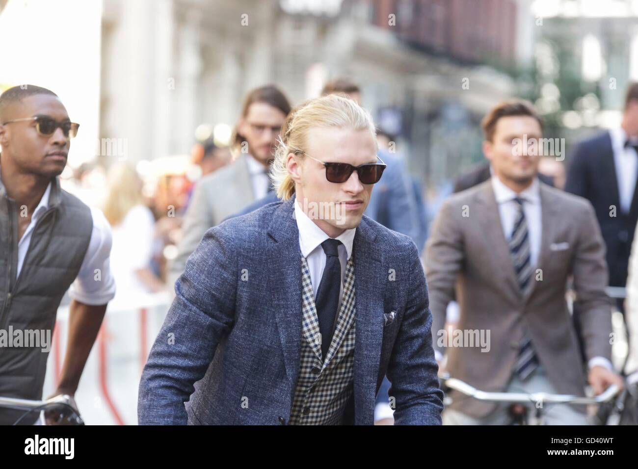 New York, NY, USA. 11th July, 2016. Suitsupply Spring/Summer