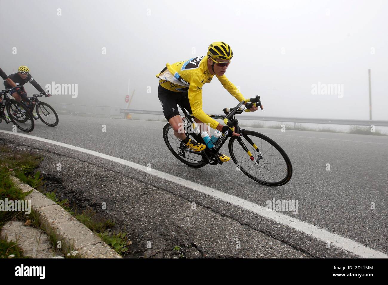 France. 12th July, 2016. Escaldes Engordany to Revel, France. Tour de France, stage 10. FROOME Christopher (GBR) Rider of TEAM SKY during stage 10 of the 2016 Tour de France a 197 km stage between Escaldes-Engordany and Revel, on July 12, 2016 in Revel, France Credit:  Action Plus Sports Images/Alamy Live News Stock Photo