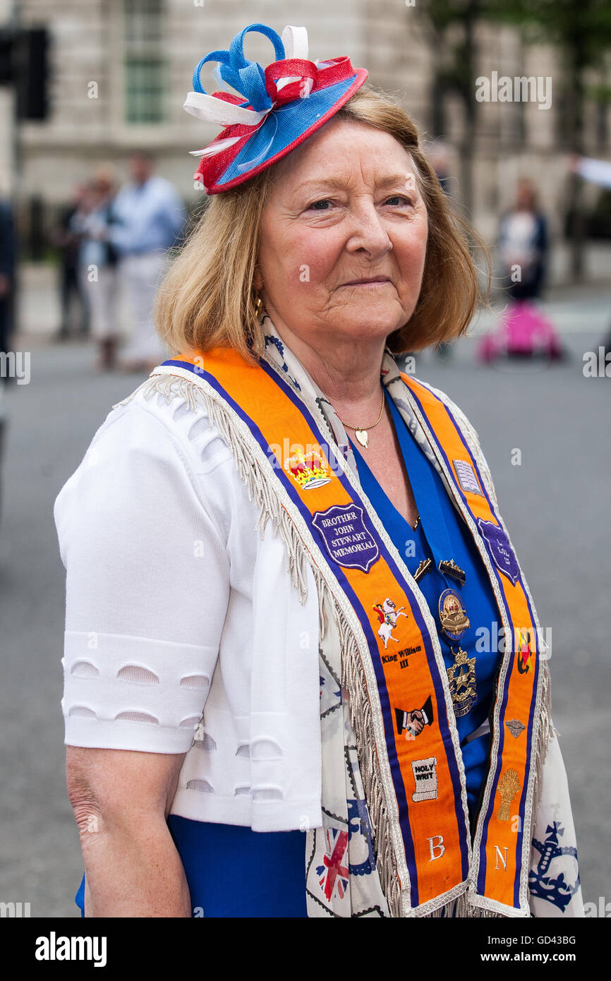 Members loyal orange order orangemen hires stock photography and
