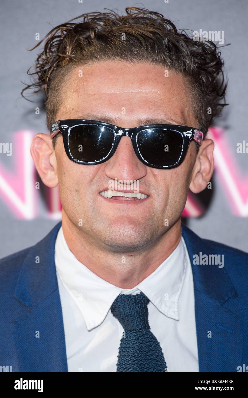 New York, NY, USA. 12th July, 2016. Casey Neistat at arrivals for NERVE  Premiere, SVA Theatre (School of the Visual Arts), New York, NY July 12,  2016. Credit: Steven Ferdman/Everett Collection/Alamy Live