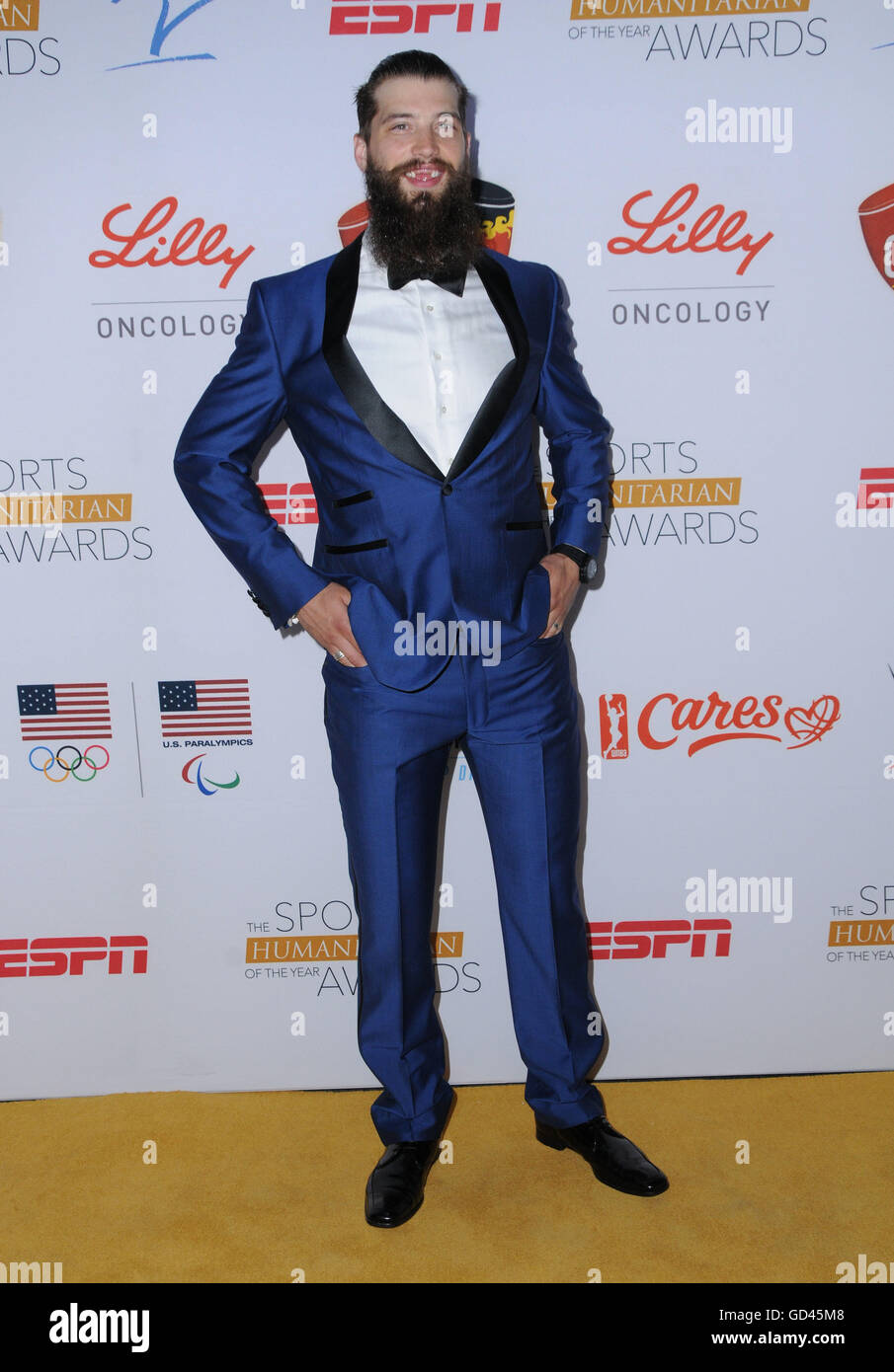 Los Angeles, California, USA. 12th July, 2016. Brent Burns. Arrivals ...