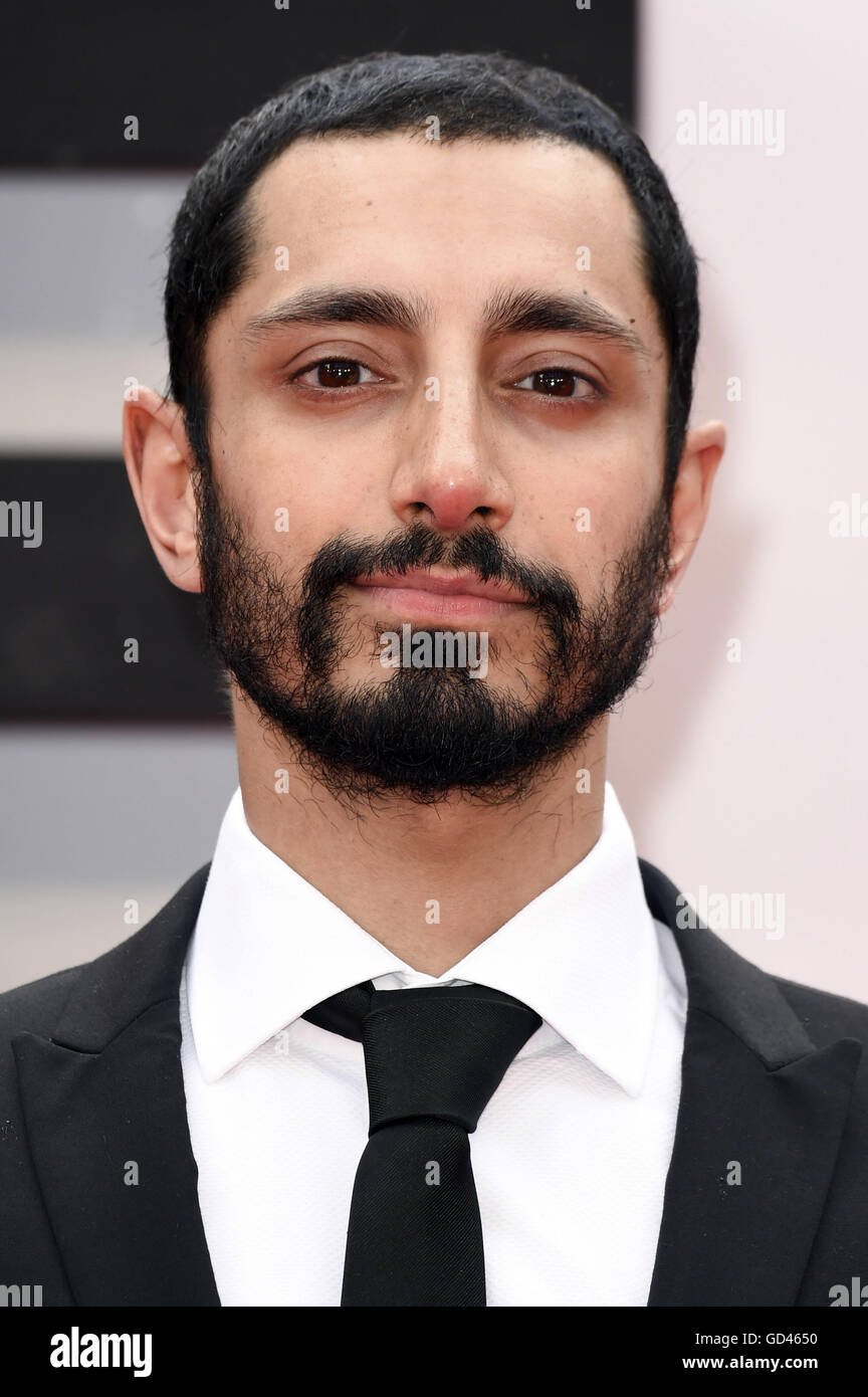Riz Ahmed at the Premiere of  'Jason Bourne' at  Leicester Square. London, 11.07.2016 | Stock Photo