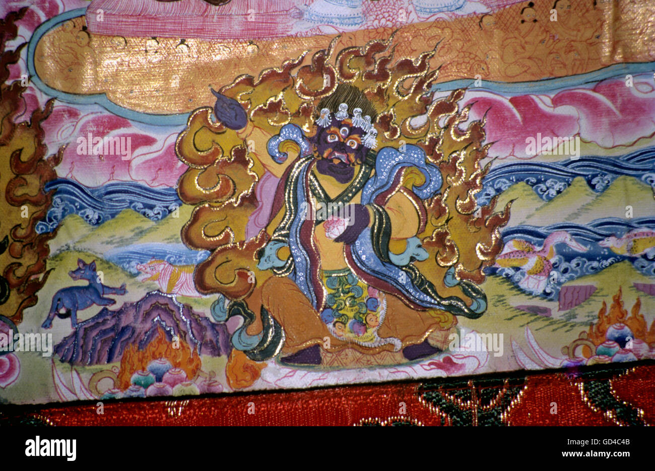 Tibetan Thangka Paintings Hi-res Stock Photography And Images - Alamy