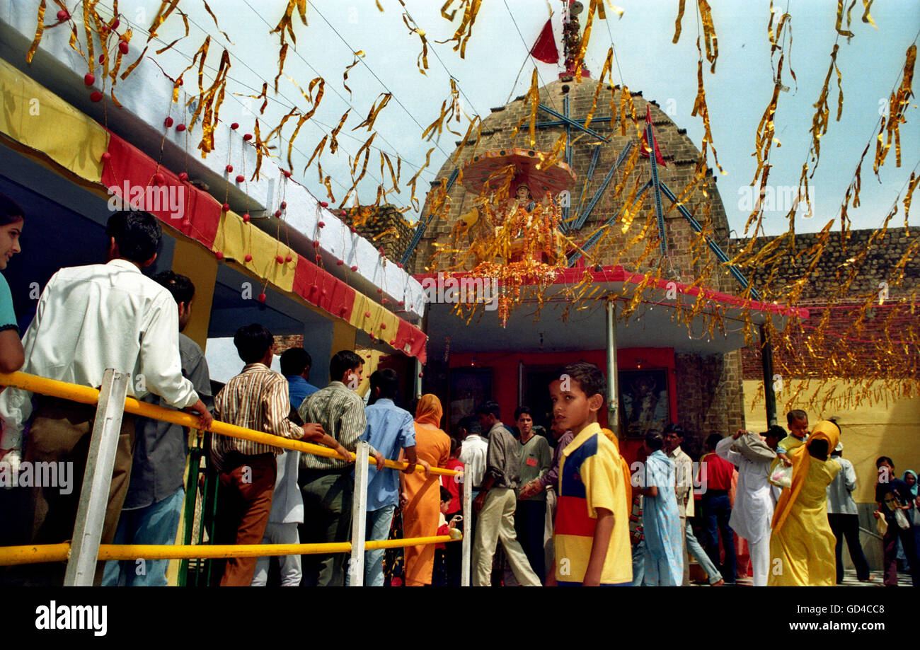 Maa Kali temple Stock Photo