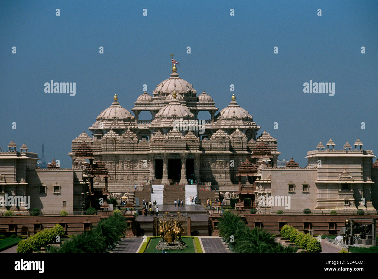 Akshardham temple Stock Photo - Alamy