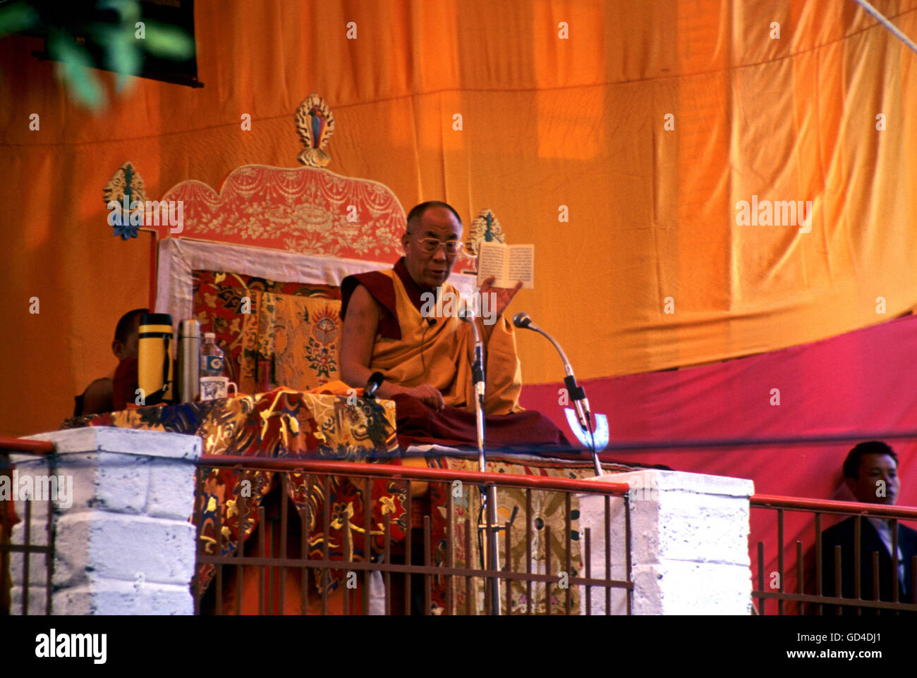 His Holiness Dalai Lama Stock Photo