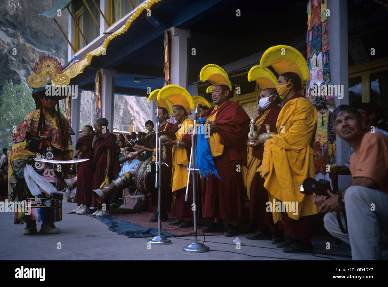 Tabo Gompa festival Stock Photo Alamy