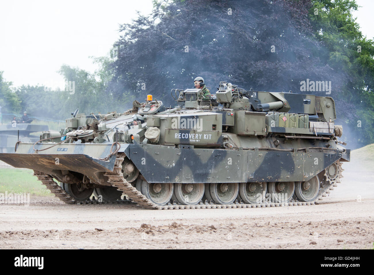 Chieftain ARRV Armoured Recovery Vehicle at Bovington Tankfest 2016