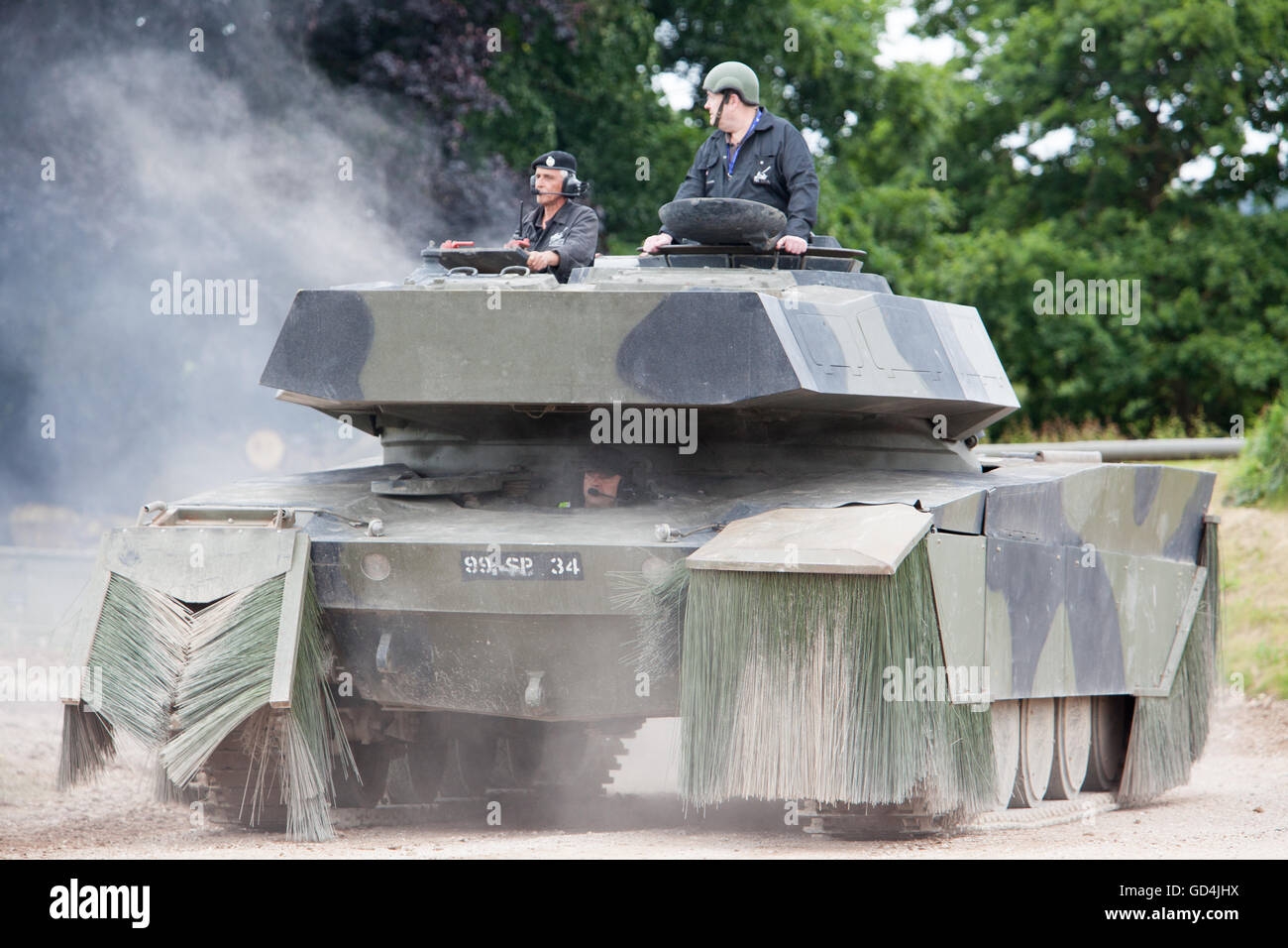 Tankfest, bovington, 2016 Experimental SID Chieftain Tank Stock Photo