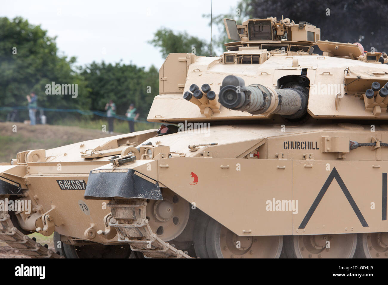 Challenger 1 Main Battle Tank at Tankfest 2016 Stock Photo - Alamy