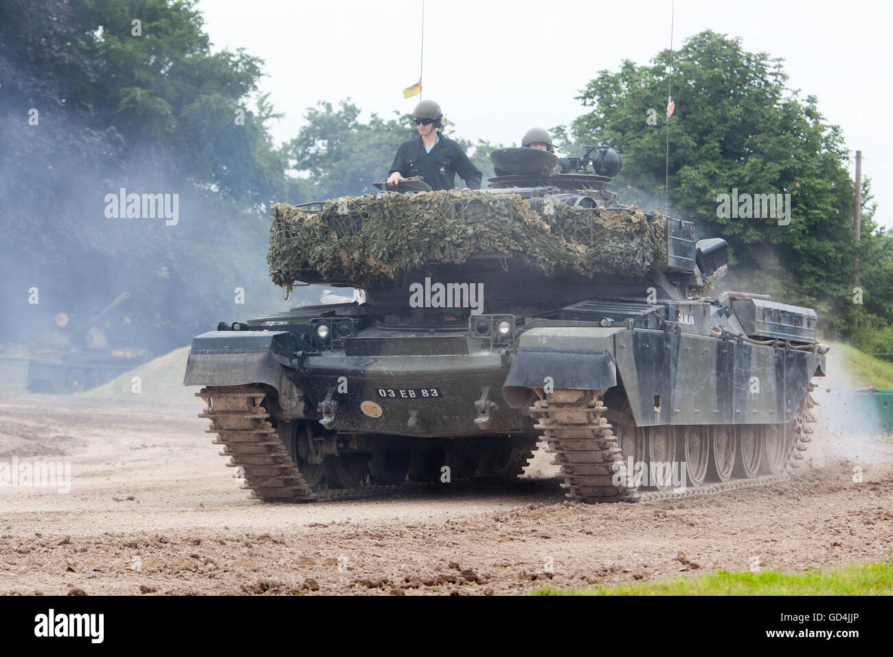 Chieftain MK10 Tank at Tankfest 2016 Stock Photo