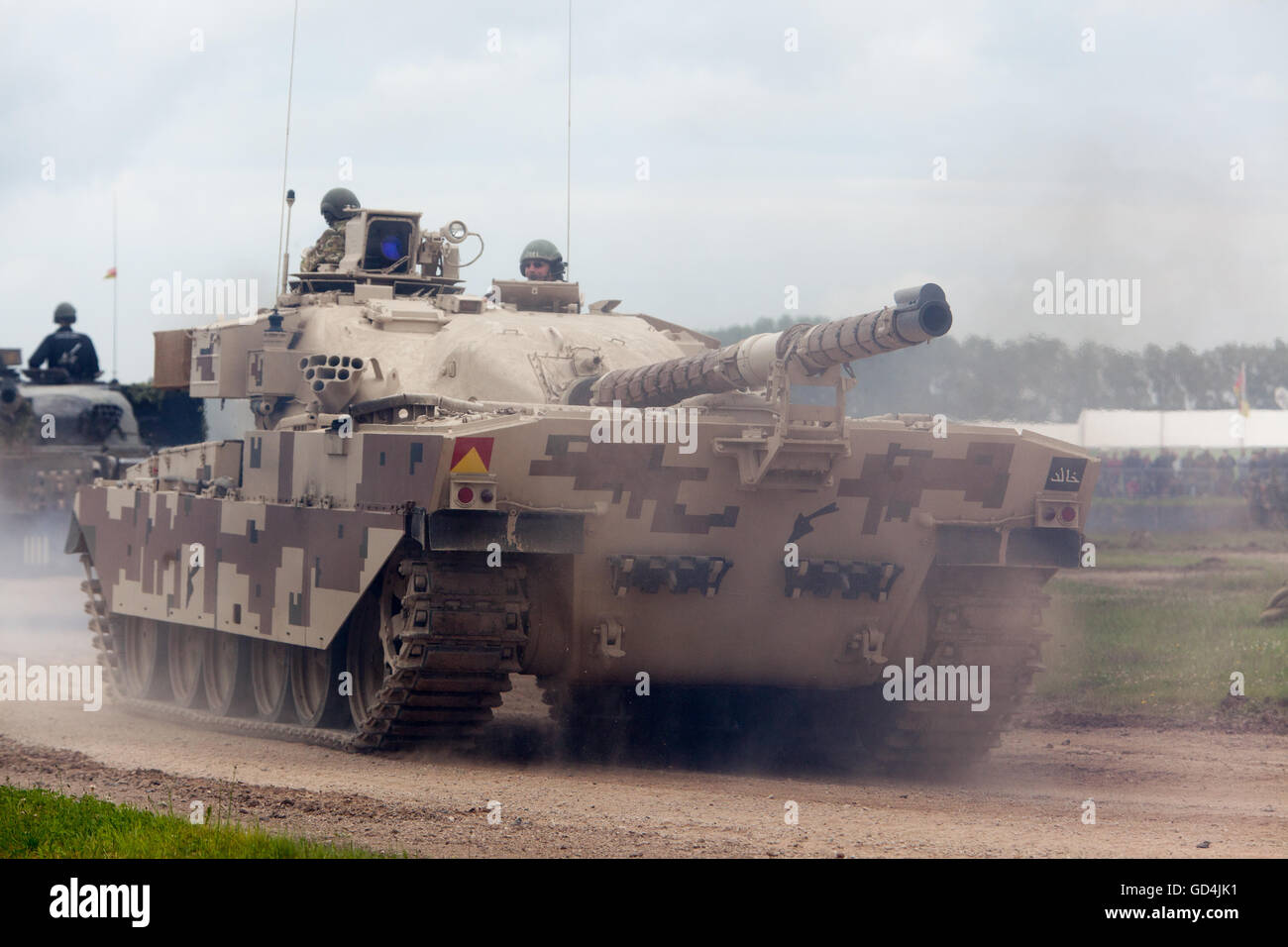 Challenger 1 Main Battle Tank Stock Photo