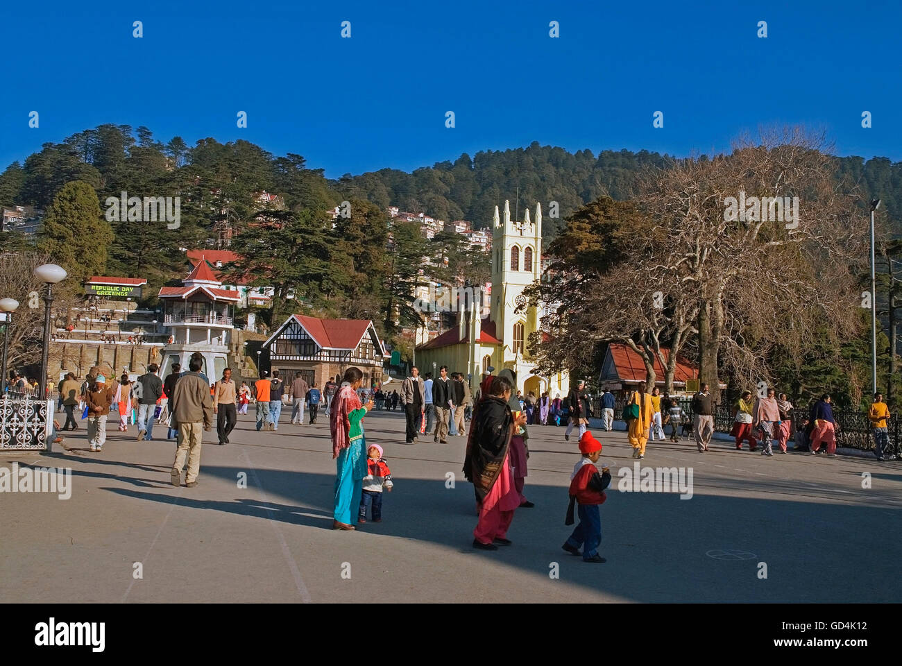 Life in shimla hi-res stock photography and images - Alamy