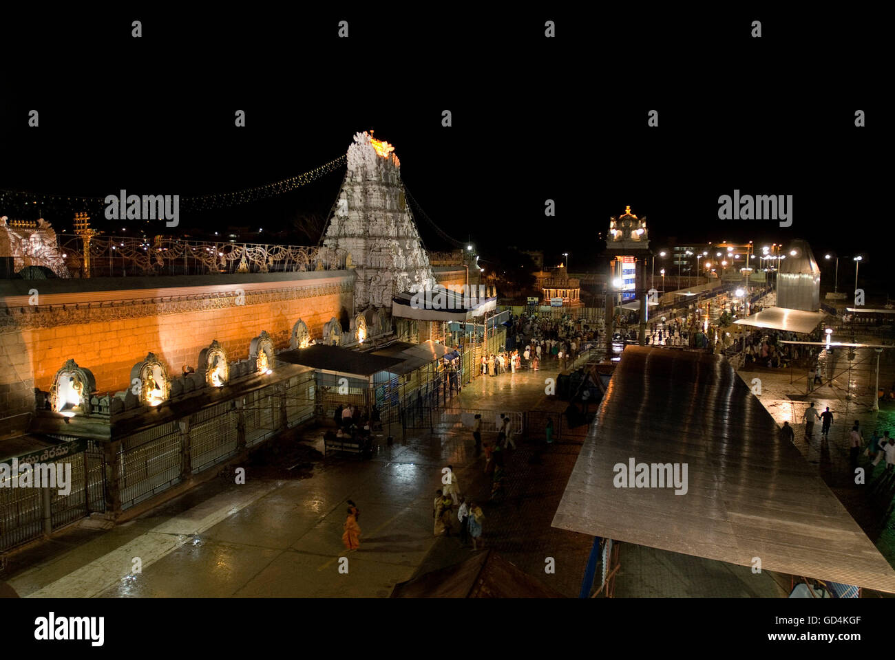 Sri Venkateswara temple Stock Photo - Alamy