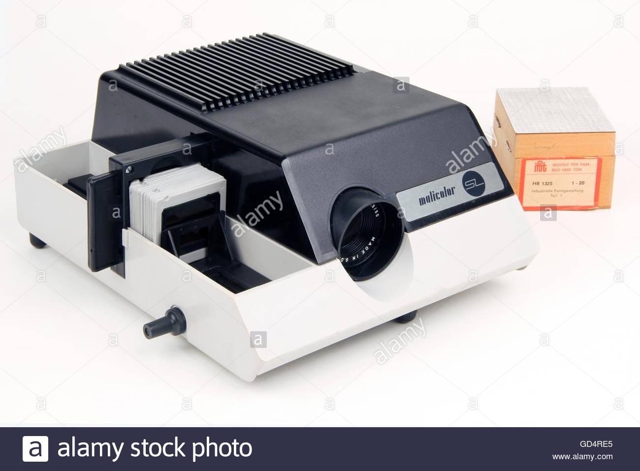 photography, slide projector Malicolor SL, made by VEB Stock Photo