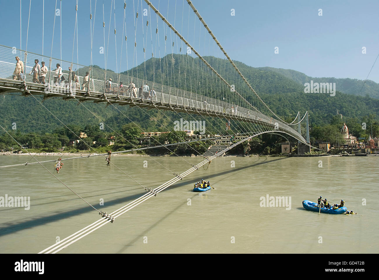 Ram Jhula Haridwar High Resolution Stock Photography And Images Alamy