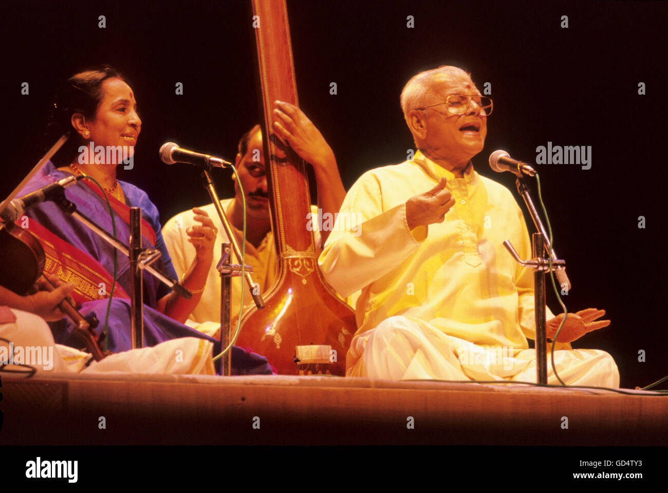 K.V. Narayan Swami , Carnatic vocalist Stock Photo