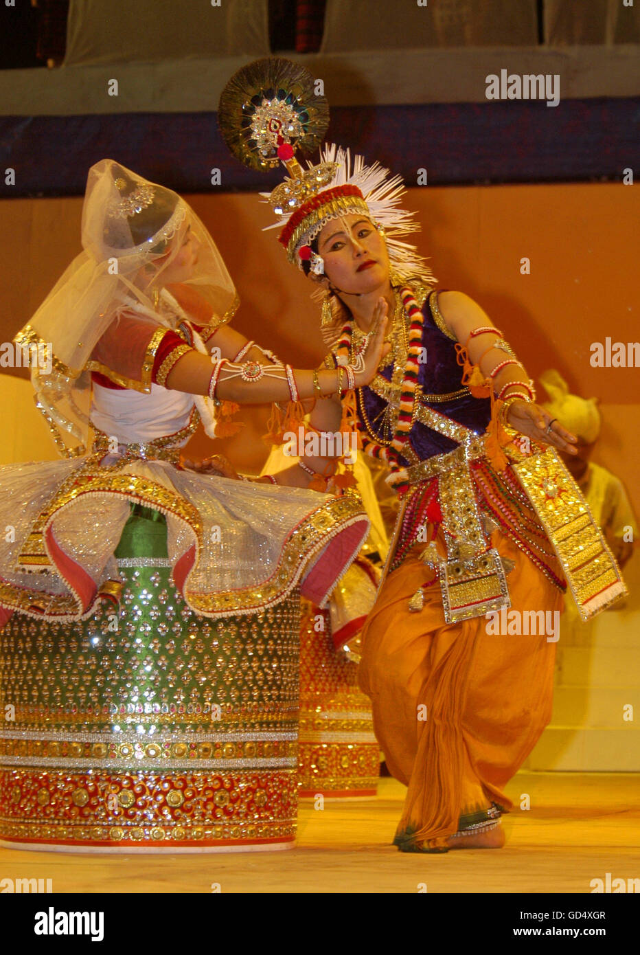 Manipuri Dance High Resolution Stock Photography and Images Alamy