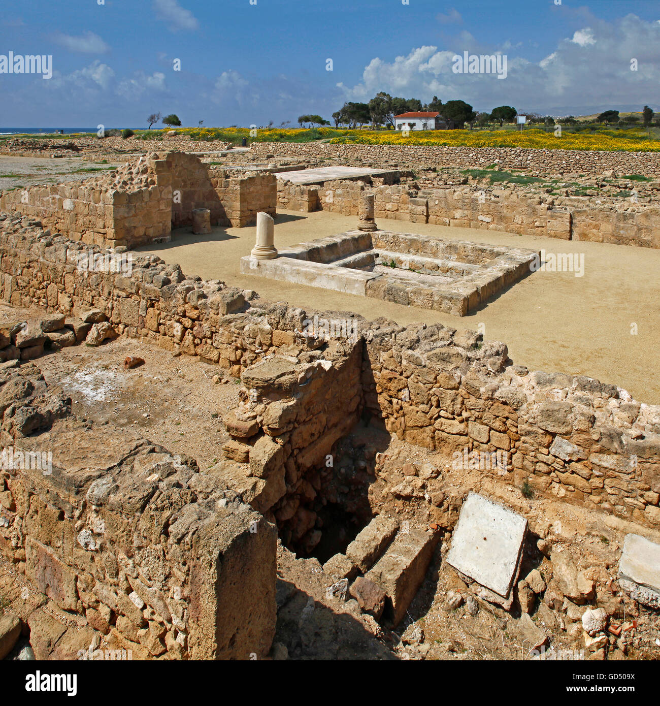Archaeological park of paphos hi-res stock photography and images - Alamy