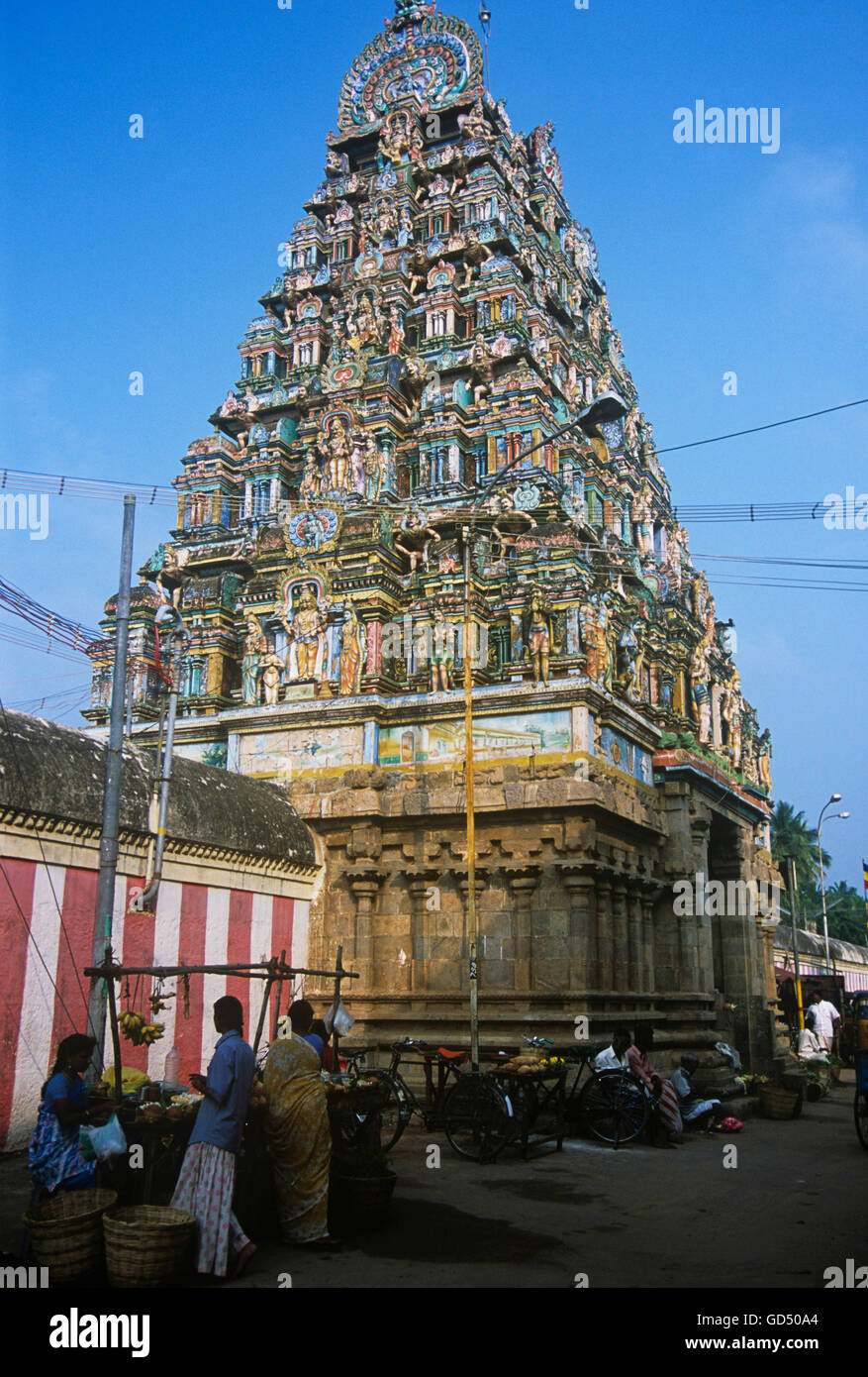 Arulmigu Venkatachalapathy Swamy , Temple , Kumbakonam Stock Photo