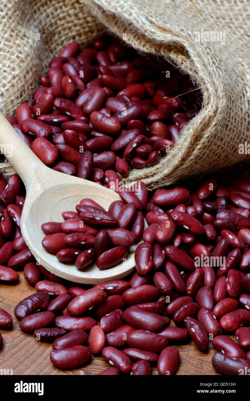 Dried kidney beans Stock Photo Alamy