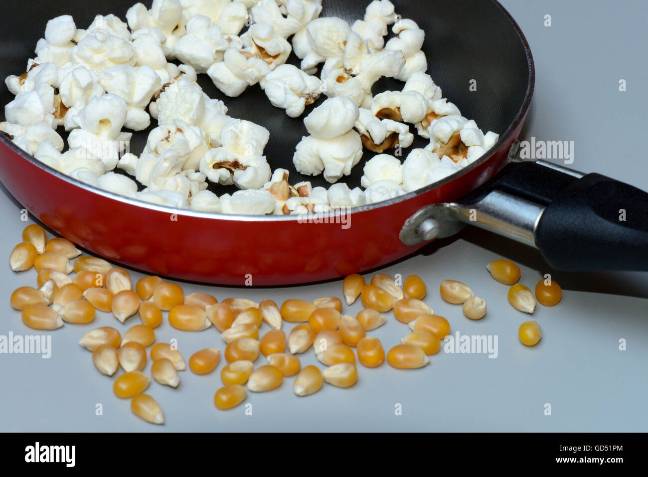 popcorn in der pfanne machen