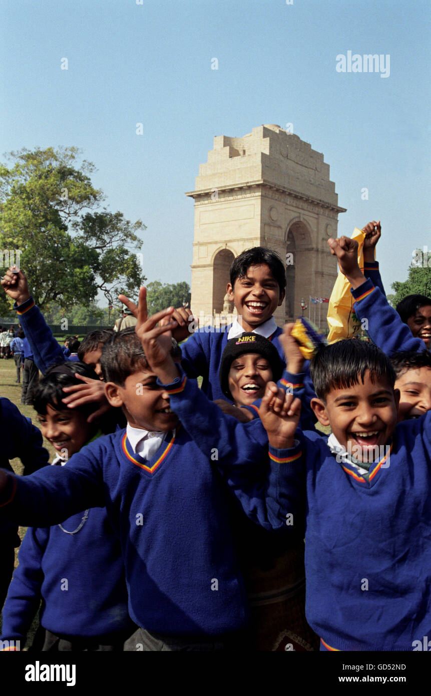 School gate india hi-res stock photography and images - Alamy