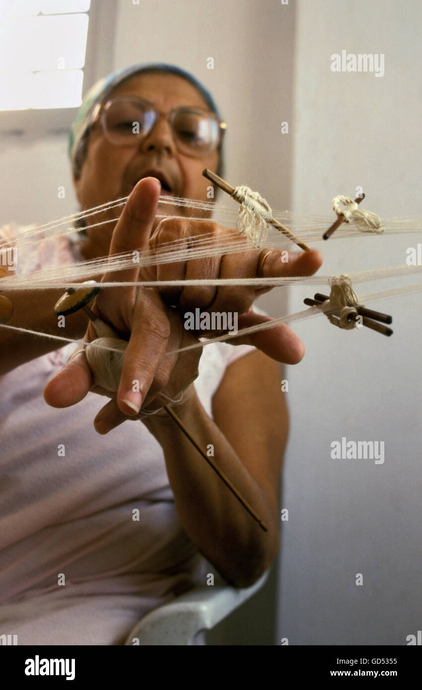 Portrait of a Parsi man Stock Photo