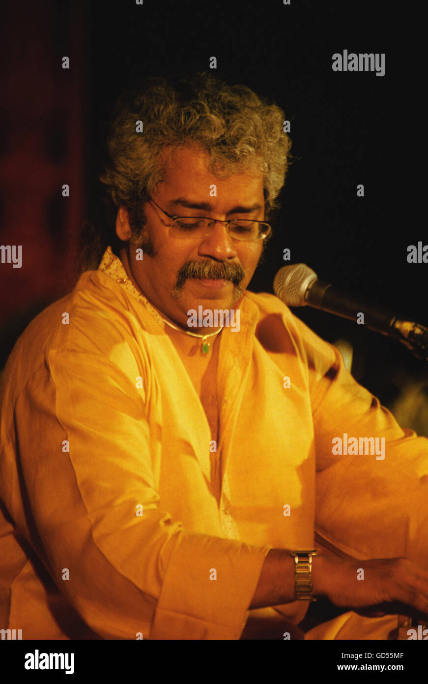 Playback singer Hariharan Stock Photo