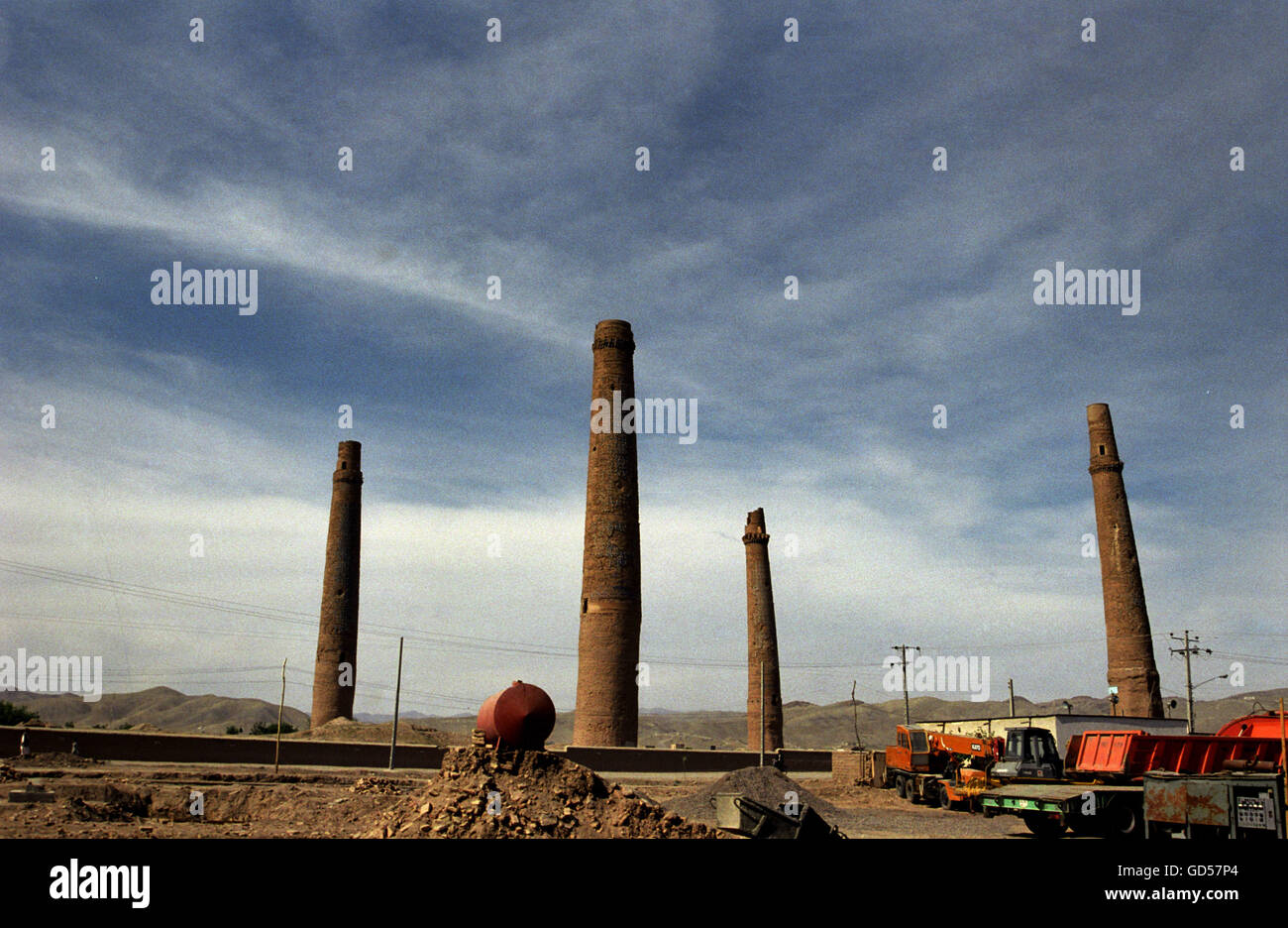 Herat towers Stock Photo