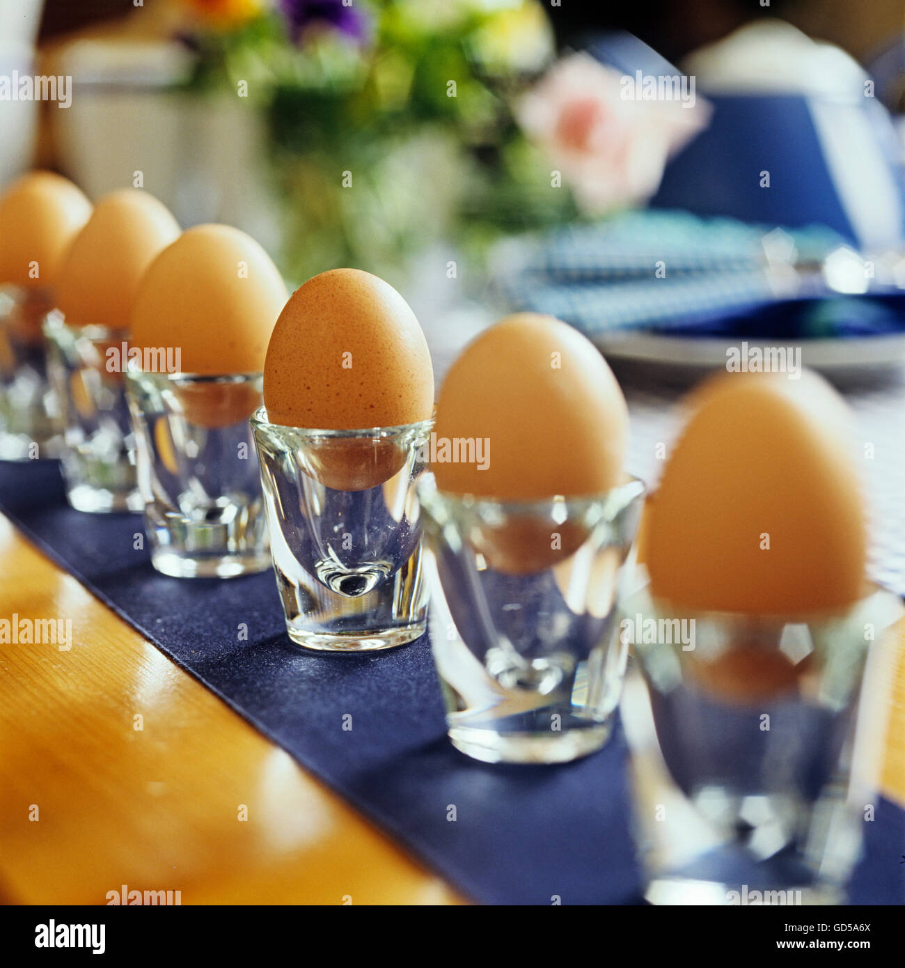 Brunch table Stock Photo