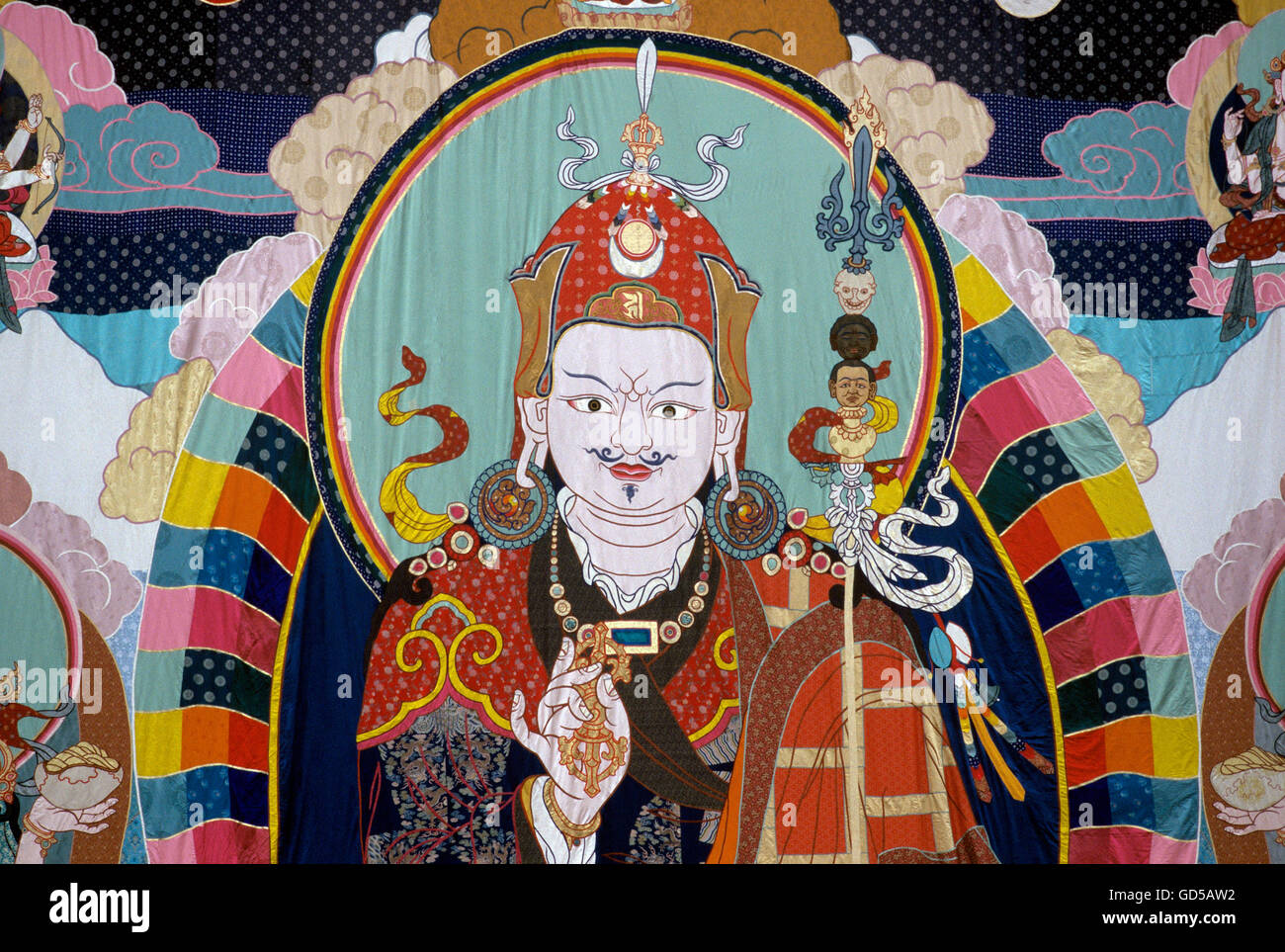 Tibetan thangka ladakh hi-res stock photography and images - Alamy