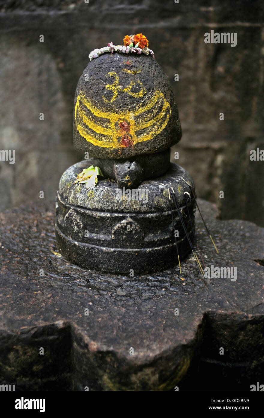 Shivalinga worship hi-res stock photography and images - Alamy