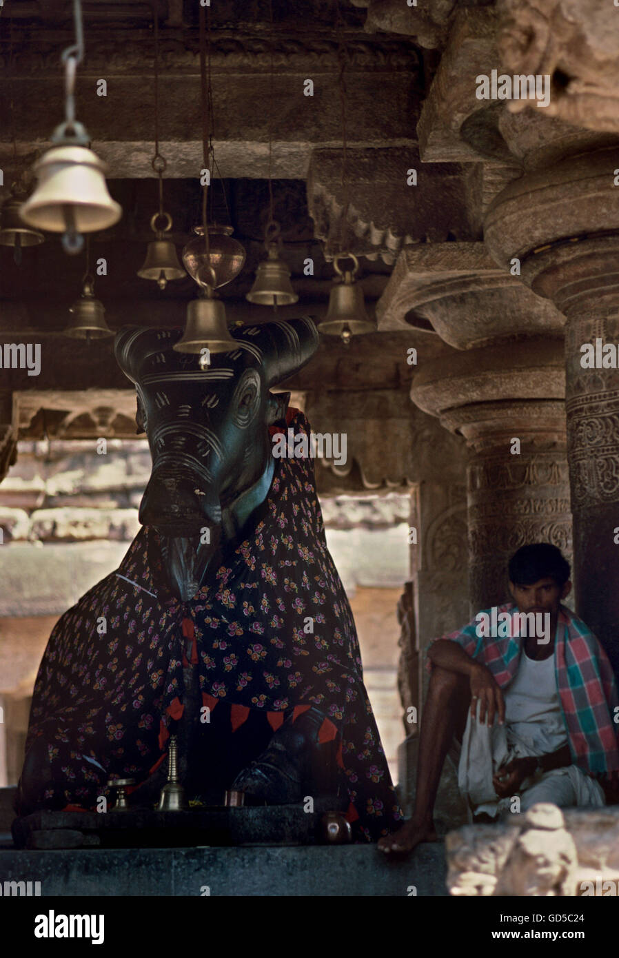 Virupaksha temple nandi hi-res stock photography and images - Alamy