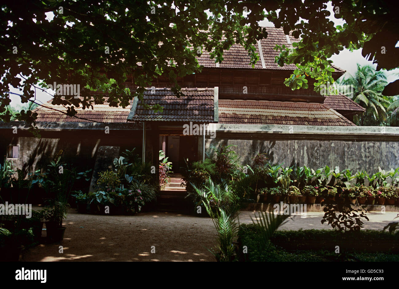 Krishnapuram Palace Stock Photo