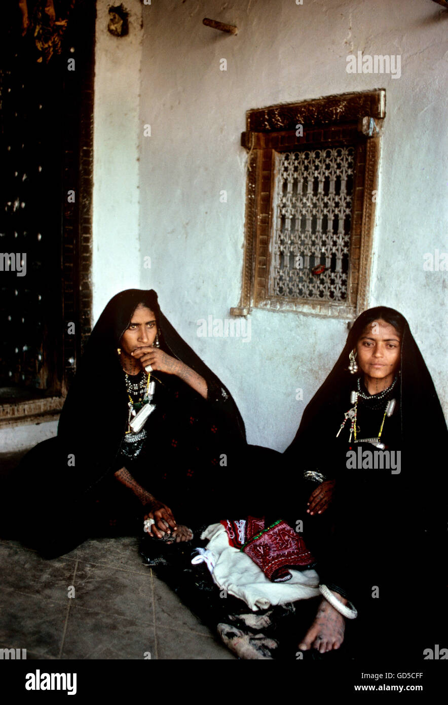 Rabari Tribal women Stock Photo