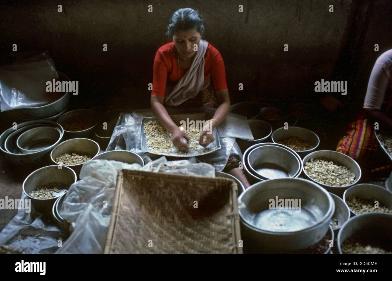Cashew nut factory hires stock photography and images Alamy