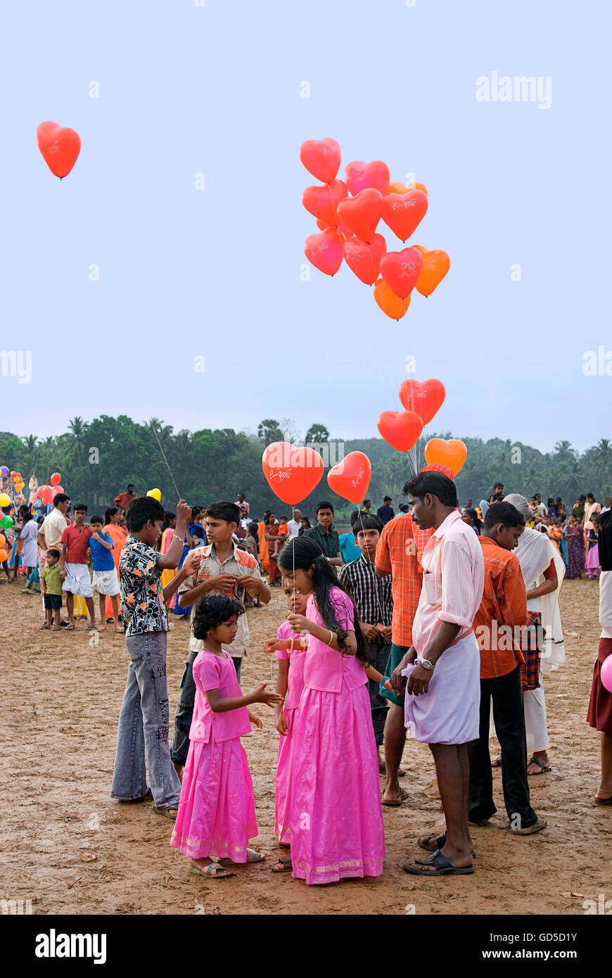 Buying balloons on sale