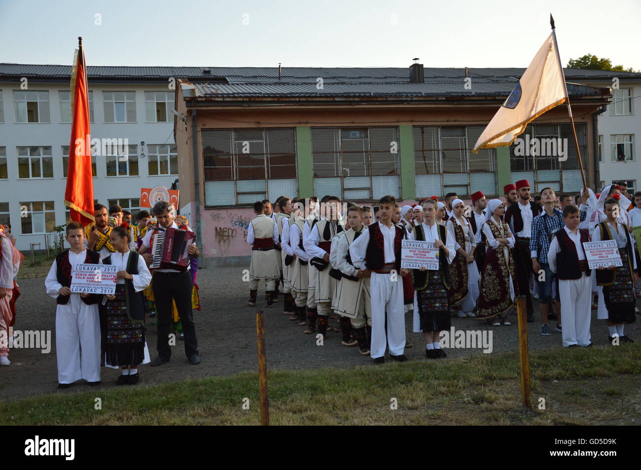 10 International festival folklore in Lukavac,Bosnia Stock Photo - Alamy