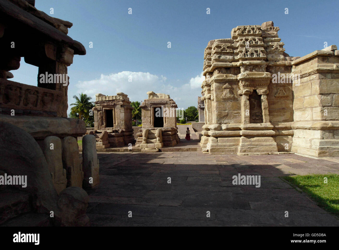 Durga temple complex Stock Photo