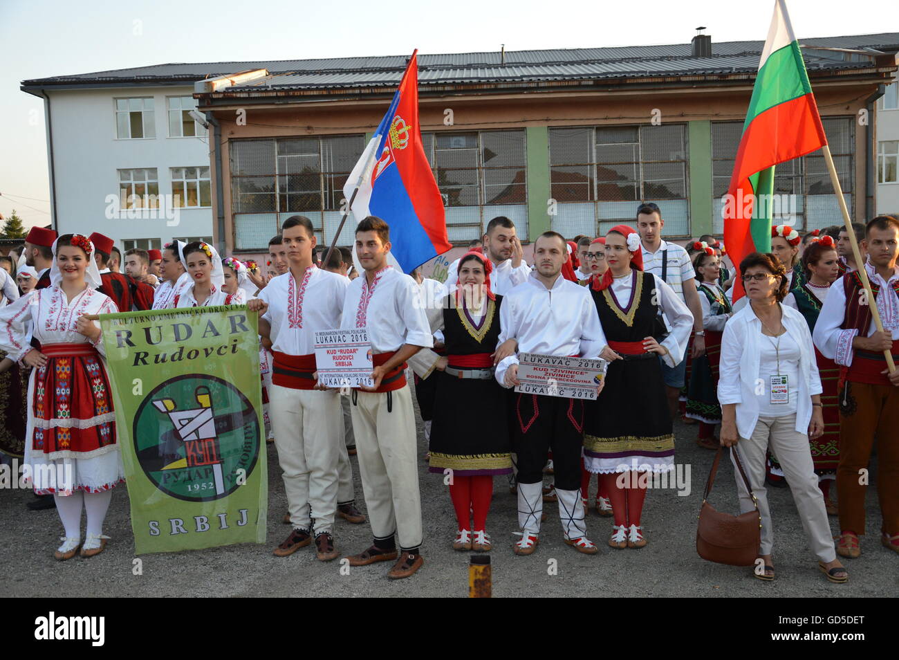 10 International festival folklore in Lukavac,bosnia Stock Photo - Alamy