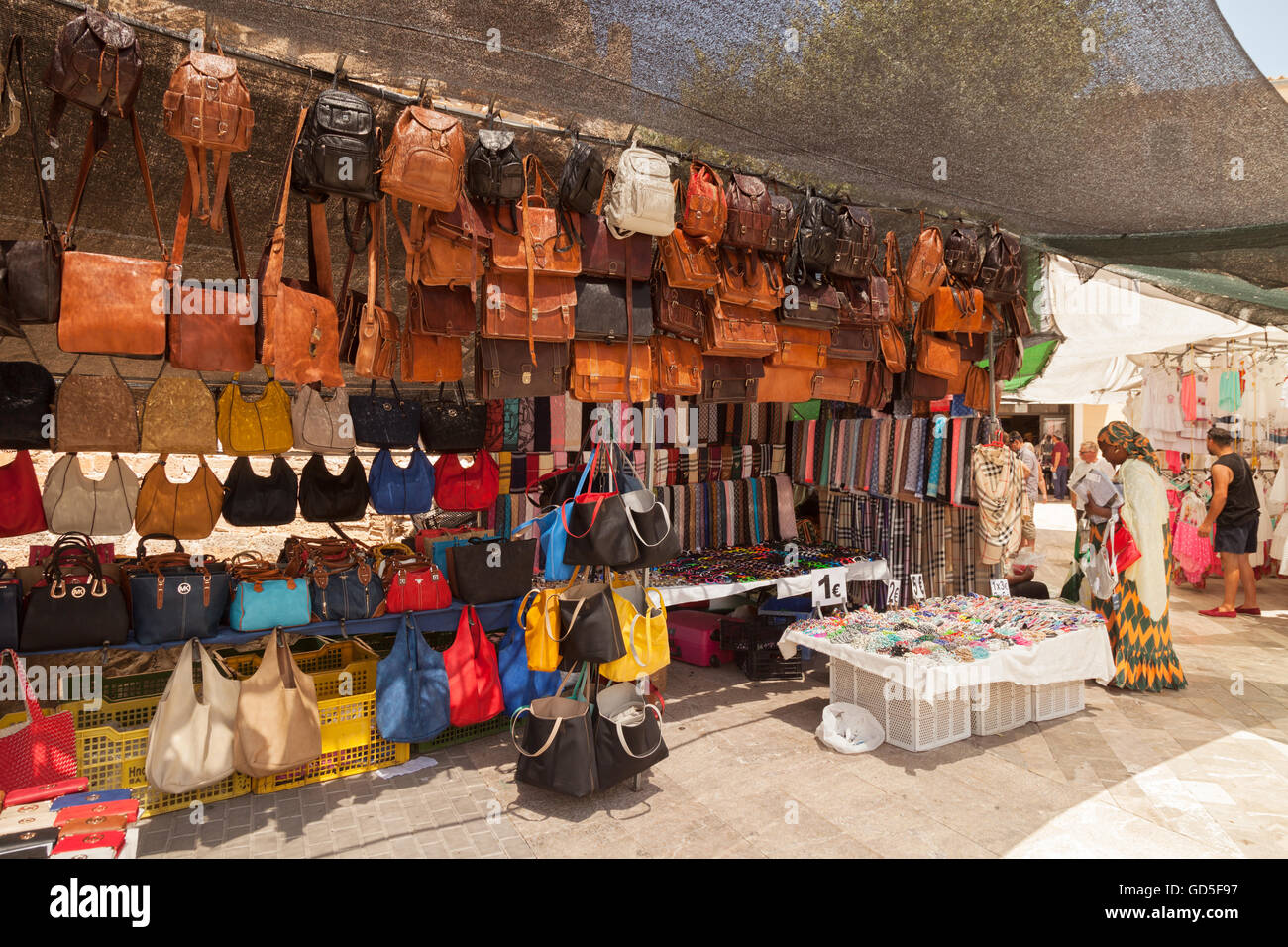 Spanish leather handbags hires stock photography and images Alamy